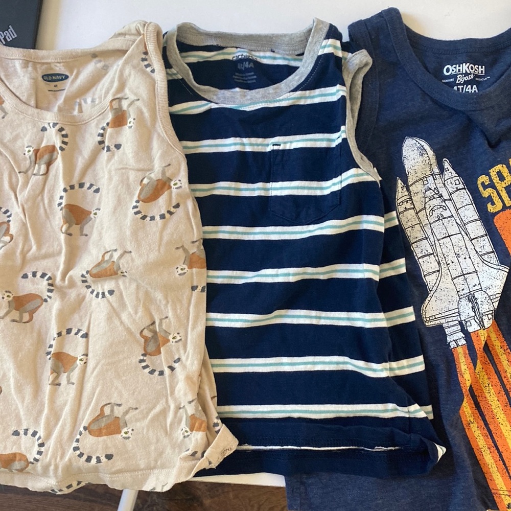 4T tank tops bundle of 3